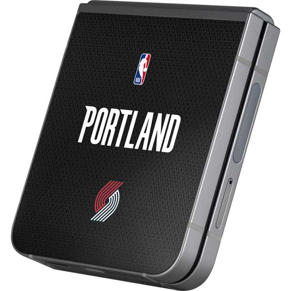 NBA Portland Trail Blazers Jersey Galaxy Z Flip6 Skin