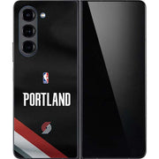 NBA Portland Trail Blazers Jersey Galaxy Z Fold5 5G Skin