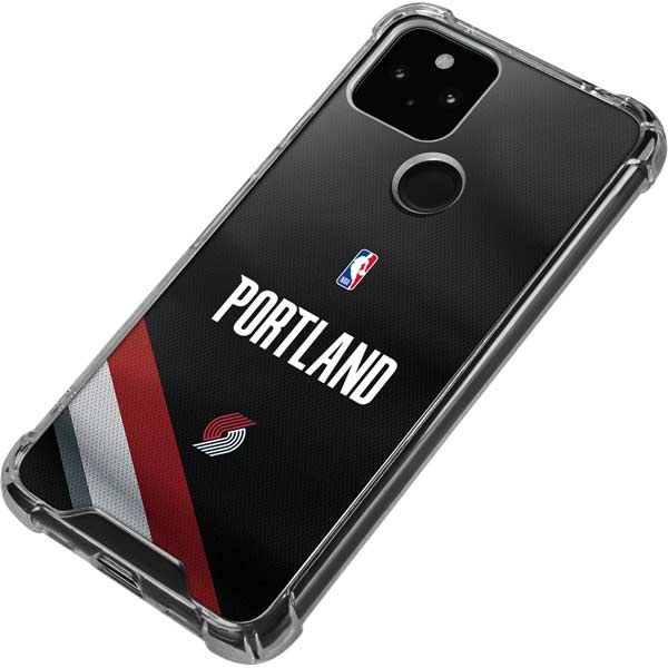 NBA Portland Trail Blazers Jersey Google Pixel 4a 5G Clear Case