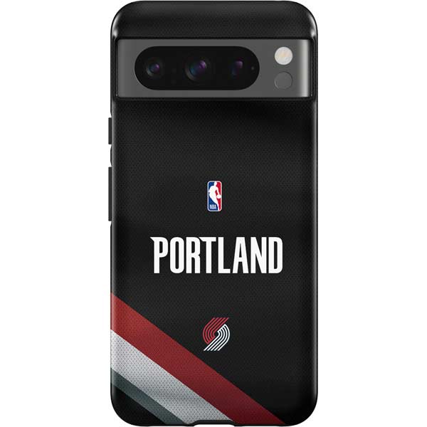 NBA Portland Trail Blazers Jersey Pixel Cases