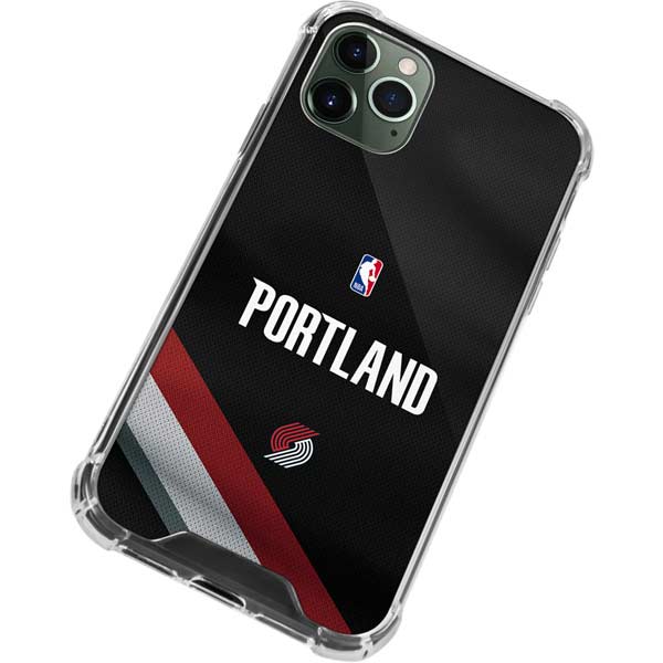 NBA Portland Trail Blazers Jersey iPhone 12 Pro Max Clear Case