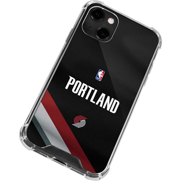 NBA Portland Trail Blazers Jersey iPhone 13 Clear Case