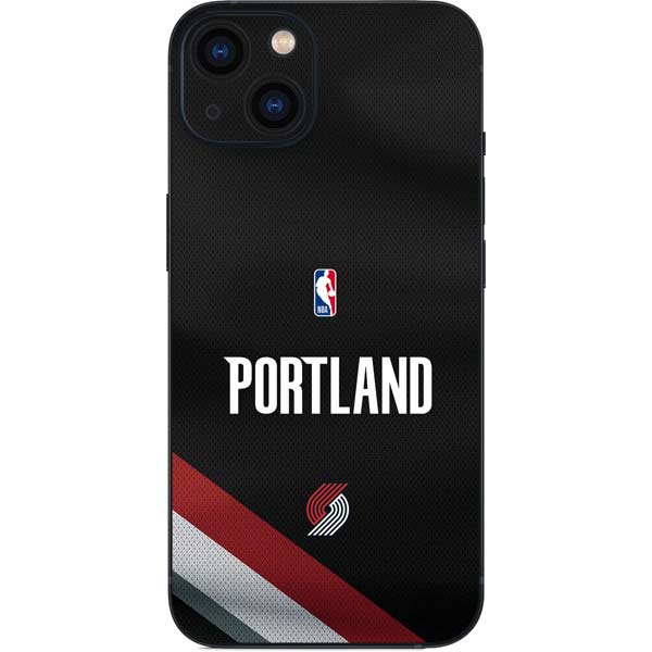 NBA Portland Trail Blazers Jersey iPhone 14 Plus Skin
