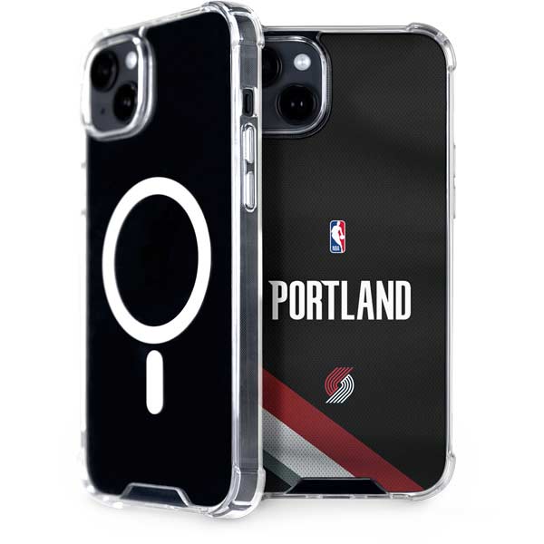 NBA Portland Trail Blazers Jersey iPhone 15 MagSafe Case