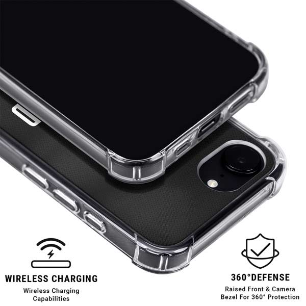NBA Portland Trail Blazers Jersey iPhone 16e Clear Case