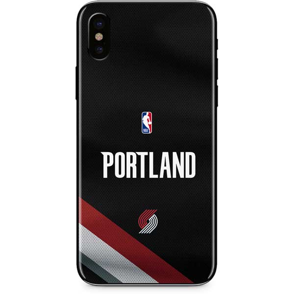 NBA Portland Trail Blazers Jersey iPhone XS Skin