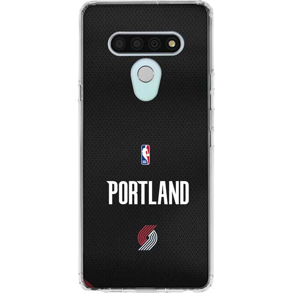 NBA Portland Trail Blazers Jersey LG Stylo 6 Clear Case