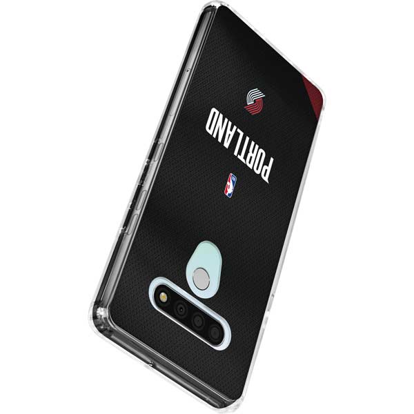 NBA Portland Trail Blazers Jersey LG Stylo 6 Clear Case