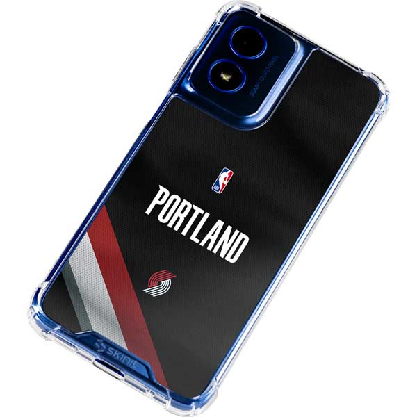 NBA Portland Trail Blazers Jersey Moto G Play 4G (2024) Clear Case