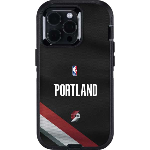 NBA Portland Trail Blazers Jersey Otterbox Defender iPhone Skin