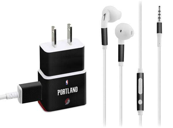 NBA Portland Trail Blazers Jersey Phone Charger Skin