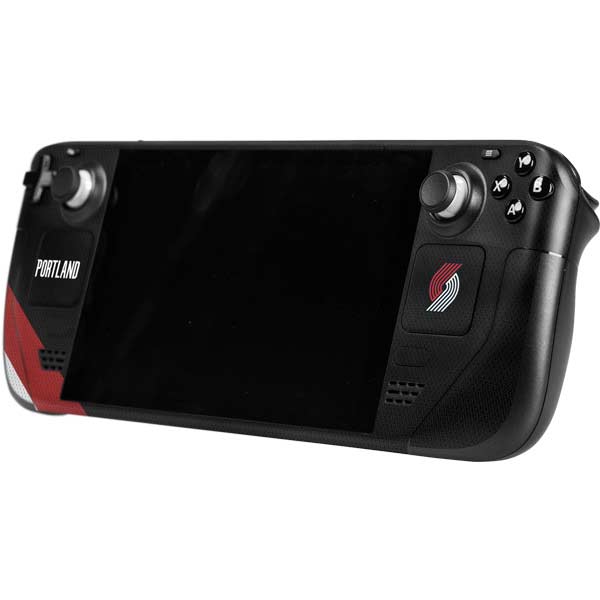 NBA Portland Trail Blazers Jersey Steam Deck Handheld Gaming Computer Skin