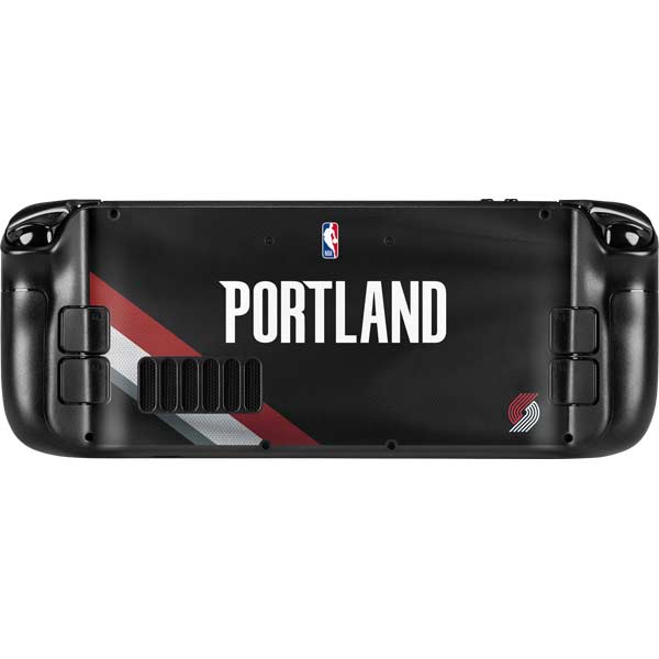 NBA Portland Trail Blazers Jersey Steam Deck Handheld Gaming Computer Skin