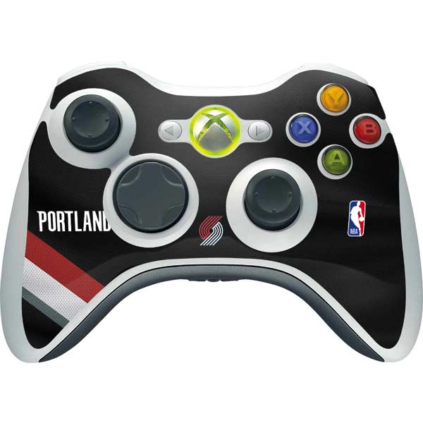 NBA Portland Trail Blazers Jersey Xbox 360 Wireless Controller Skin