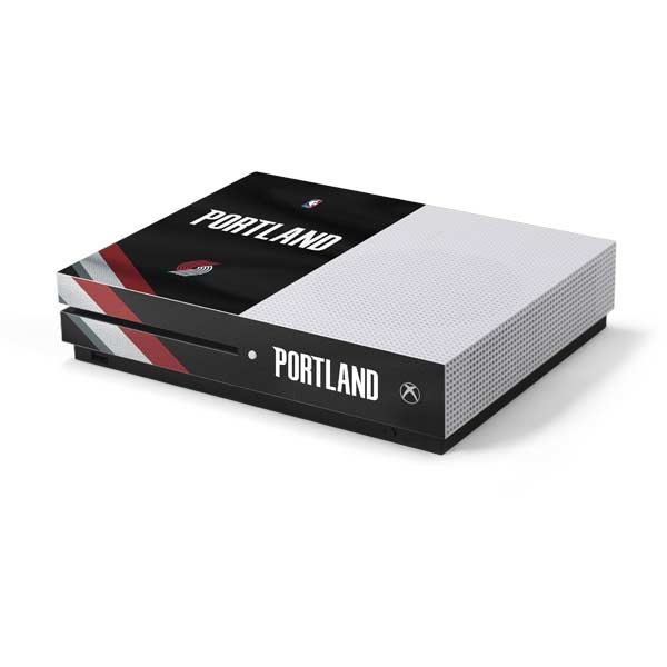 NBA Portland Trail Blazers Jersey Xbox One S Console Skin