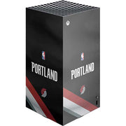 NBA Portland Trail Blazers Jersey XBox Series X Digital Edition Console Skin