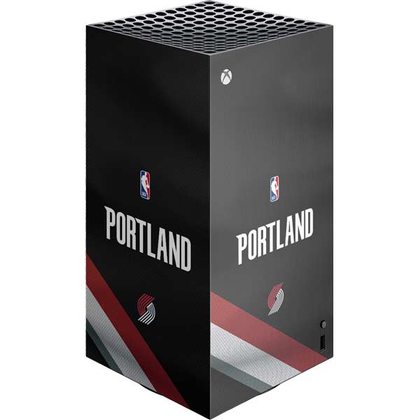 NBA Portland Trail Blazers Jersey XBox Series X Digital Edition Console Skin