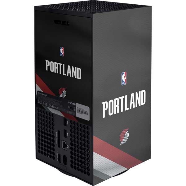 NBA Portland Trail Blazers Jersey XBox Series X Digital Edition Console Skin