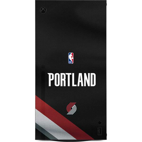 NBA Portland Trail Blazers Jersey XBox Series X Digital Edition Console Skin