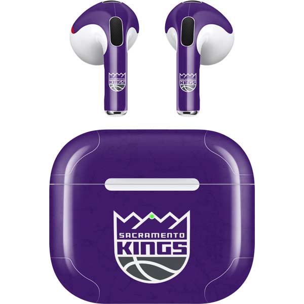 NBA Sacramento Kings Distressed Apple AirPods (3rd Gen 2021) Skin