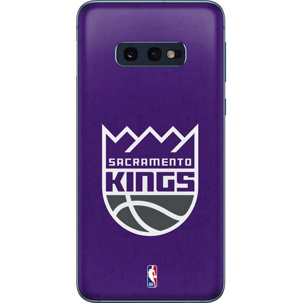 NBA Sacramento Kings Distressed Galaxy S10e Skin