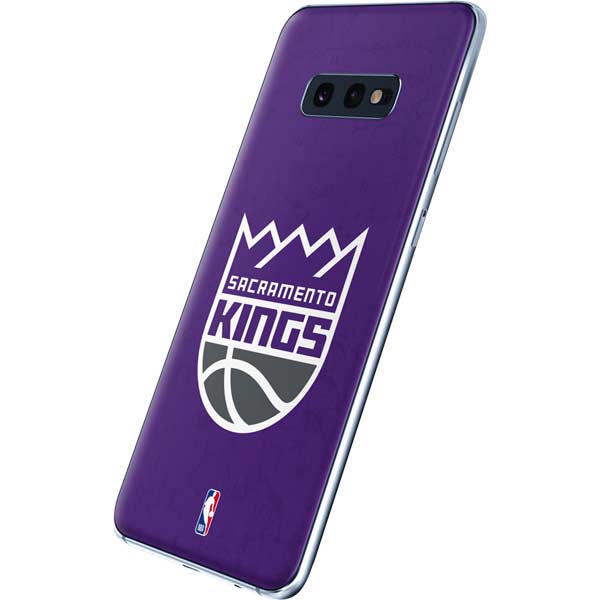 NBA Sacramento Kings Distressed Galaxy S10e Skin