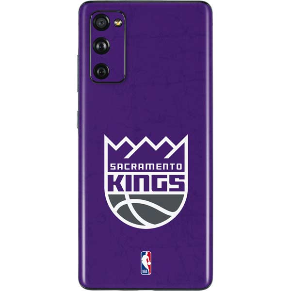 NBA Sacramento Kings Distressed Galaxy S20 Fan Edition Skin