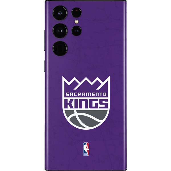 NBA Sacramento Kings Distressed Galaxy S22 Ultra Skin