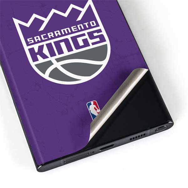 NBA Sacramento Kings Distressed Galaxy S22 Ultra Skin