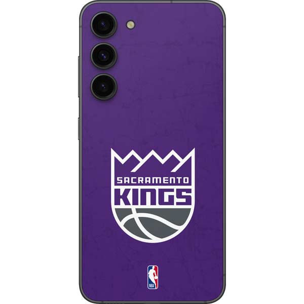 NBA Sacramento Kings Distressed Galaxy S23 FE Skin