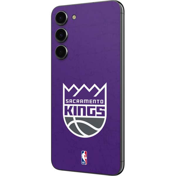 NBA Sacramento Kings Distressed Galaxy S23 FE Skin