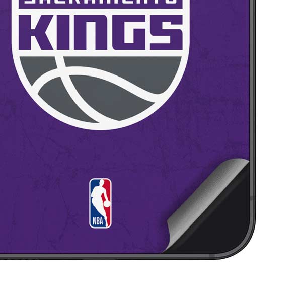 NBA Sacramento Kings Distressed Galaxy S23 Plus Skin