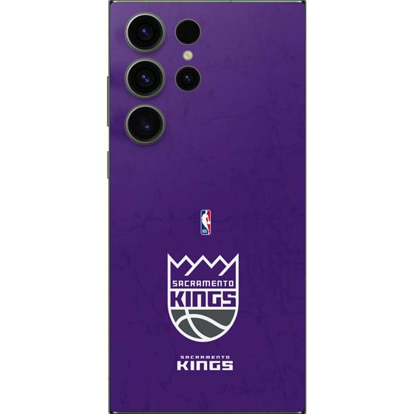 NBA Sacramento Kings Distressed Galaxy S24 Ultra Skin
