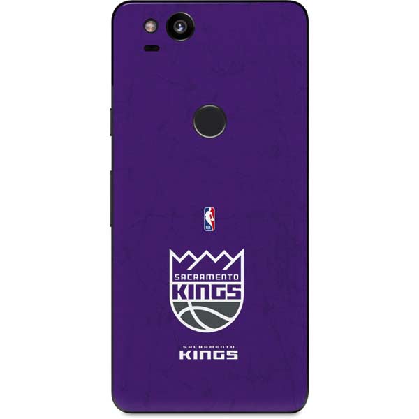 NBA Sacramento Kings Distressed Google Pixel 2 Skin