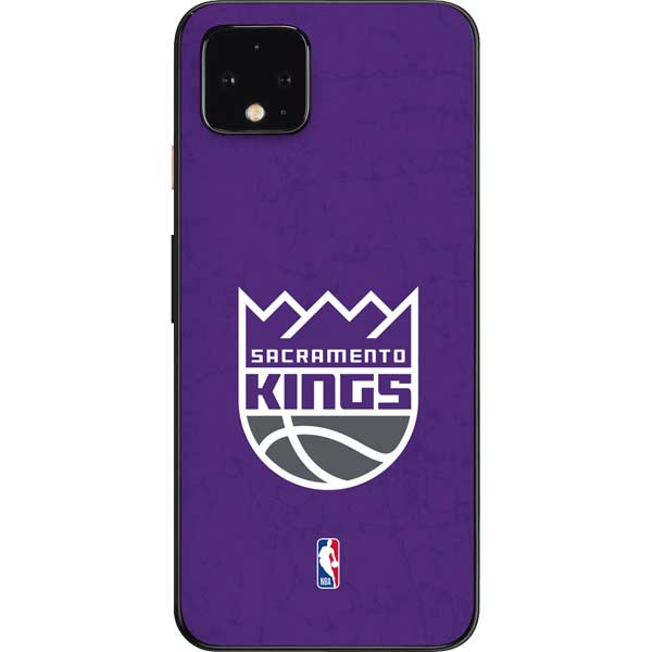 NBA Sacramento Kings Distressed Google Pixel 4 Skin