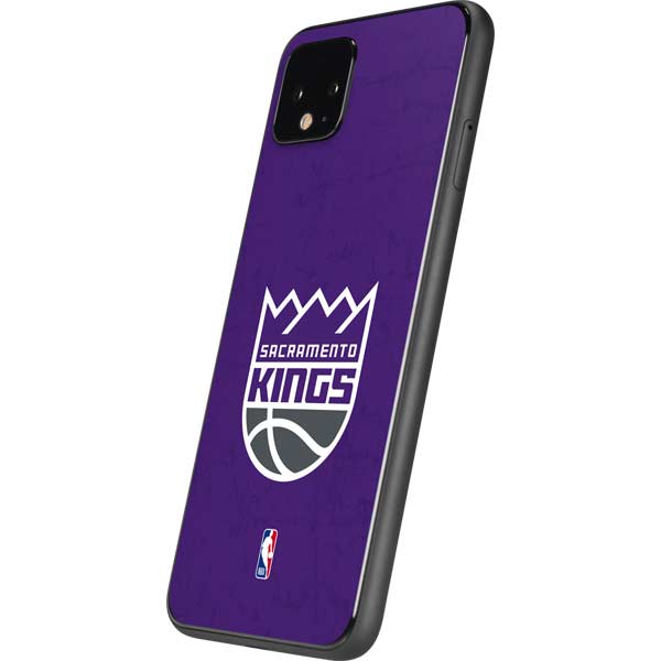 NBA Sacramento Kings Distressed Google Pixel 4 Skin