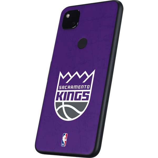 NBA Sacramento Kings Distressed Google Pixel 4a Skin