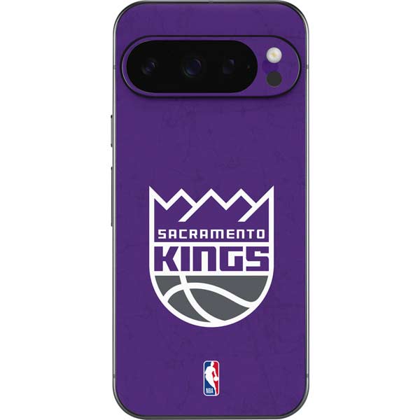 NBA Sacramento Kings Distressed Google Pixel 9 Pro Skin