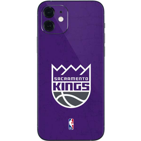 NBA Sacramento Kings Distressed iPhone 12 Skin