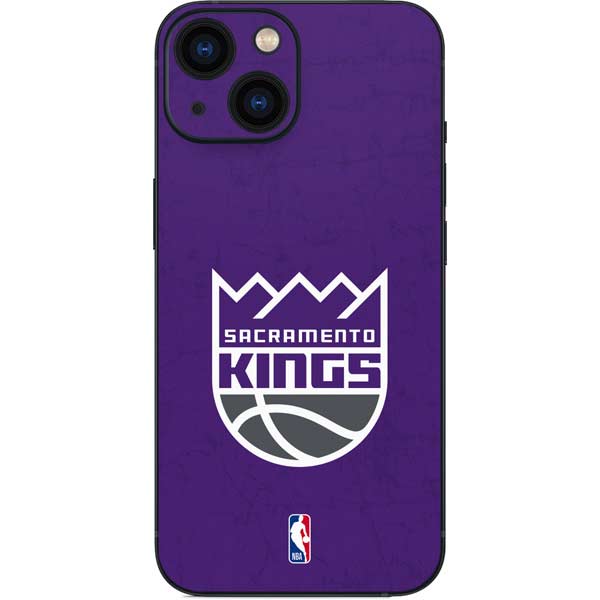 NBA Sacramento Kings Distressed iPhone 13 Mini Skin