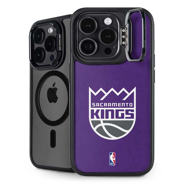 NBA Sacramento Kings Distressed iPhone 14 Pro Kickstand Case