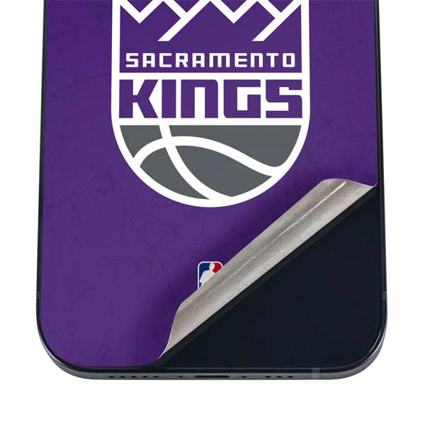 NBA Sacramento Kings Distressed iPhone 16 Plus Skin