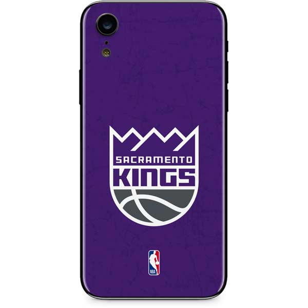 NBA Sacramento Kings Distressed iPhone XR Skin