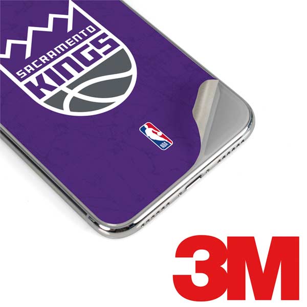 NBA Sacramento Kings Distressed iPhone XS Skin