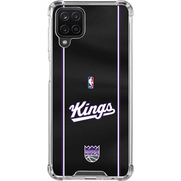 NBA Sacramento Kings Jersey Galaxy A12 Clear Case