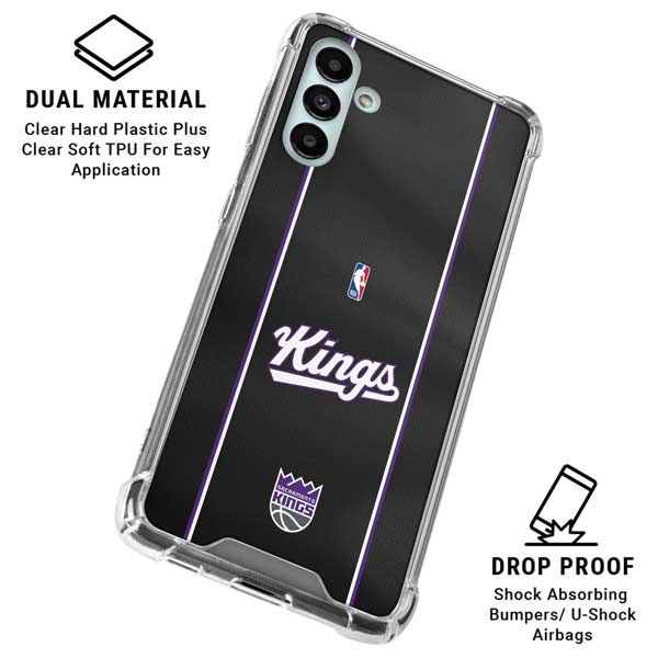 NBA Sacramento Kings Jersey Galaxy A13 5G Clear Case