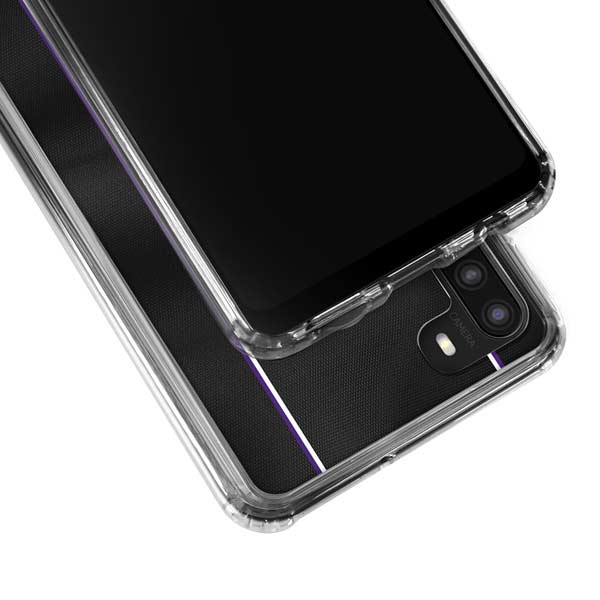 NBA Sacramento Kings Jersey Galaxy A21 Clear Case
