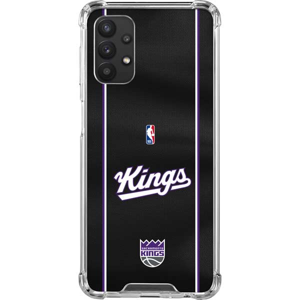 NBA Sacramento Kings Jersey Galaxy A32 5G Clear Case
