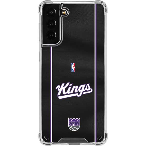 NBA Sacramento Kings Jersey Galaxy S21 Plus 5G Clear Case