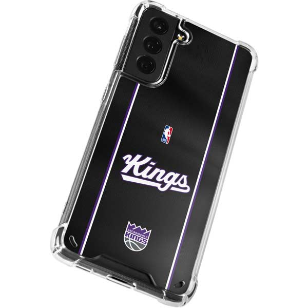 NBA Sacramento Kings Jersey Galaxy S21 Plus 5G Clear Case